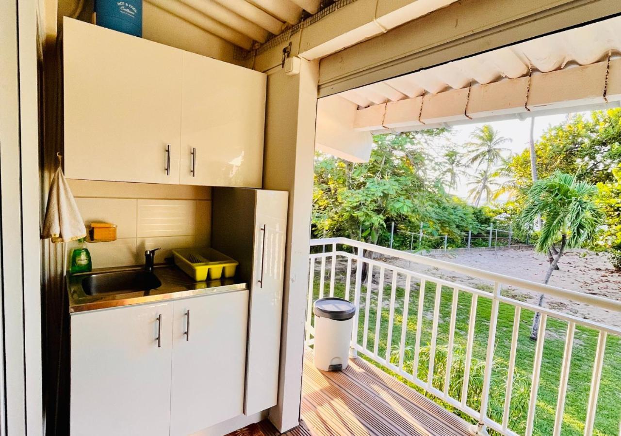 Studio Emeraude - Vue Mer - 6 Personnes Le Moule Luaran gambar
